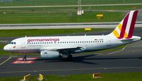 D-AGWN @ EDDL - Germanwings, is here taxiing at Düsseldorf Int'l(EDDL) - by A. Gendorf