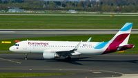 D-AIZT @ EDDL - Eurowings, is here taxiing at Düsseldorf Int'l(EDDL) - by A. Gendorf