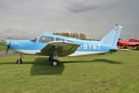 G-BTNT @ EGBR - Piper PA-28-151 at The Real Aeroplane Company's Mayhem Fly-In, Breighton Airfield, May 6th 2012. - by Malcolm Clarke