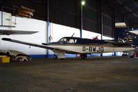 G-BWJG @ EGTR - With thanks to the engineer of Metair who granted me authority to take photos in the hangar. Previously N1083P. - by Glyn Charles Jones