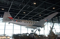 T-443 @ EHSB - Douglas C-47A Dakota in Royal Netherlands Air Force markings in the National Military Museum at Soesterberg - by Van Propeller