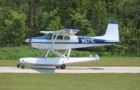 N571C @ C77 - Cessna 180A - by Mark Pasqualino