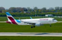 D-AIZQ @ EDDL - Eurowings, is here shortly before touchdown at Düsseldorf Int'l(EDDL) - by A. Gendorf