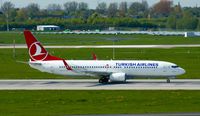 TC-JGG @ EDDL - Turkish Airlines, is here ready for departure at Düsseldorf Int'l(EDDL) - by A. Gendorf