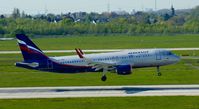 VQ-BSG @ EDDL - Aeroflot, is here landing on runway 05R at Düsseldorf Int'l(EDDL) - by A. Gendorf
