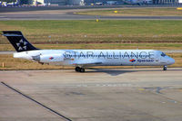 EC-KJE @ EGBB - McDonnell Douglas DC-9-87 [49606] (Spanair) Birmingham Int'l~G 08/02/2008 - by Ray Barber
