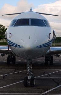 N590E @ LSGG - Global Express head on. - by FerryPNL