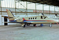 D-IHEY @ EDDL - Cessna Citation I/SP [501-0066] Dusseldorf~D 12/05/1978. From a slide. - by Ray Barber