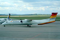 OE-LGD @ EFHK - De Havilland Canada DHC-8Q-402 Dash 8 [4027] (Tyrolean Airlines) Helsinki-Vantaa~OH 18/05/2003 - by Ray Barber