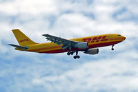 OO-DLG @ EGLL - Airbus A300B4-203F [208] (DHL) Home~G 24/06/2006. On approach 27L. - by Ray Barber