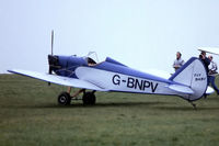 G-BNPV - Bowers Fly Baby 1-A (PFA 016-11120) (Date & Place Unknown)~G @1988. From a slide. Single seat variation. - by Ray Barber