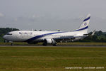 4X-EHI @ EGGW - El Al Israel Airlines - by Chris Hall