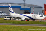 4X-EHI @ EGGW - El Al Israel Airlines - by Chris Hall