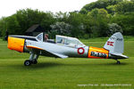 OY-AVF @ EGTH - 70th Anniversary of the first flight of the de Havilland Chipmunk  Fly-In at Old Warden - by Chris Hall