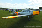 OY-AVF @ EGTH - 70th Anniversary of the first flight of the de Havilland Chipmunk  Fly-In at Old Warden - by Chris Hall