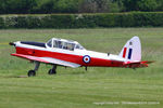 G-BWNT @ EGTH - 70th Anniversary of the first flight of the de Havilland Chipmunk  Fly-In at Old Warden - by Chris Hall