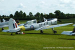 OY-ATF @ EGTH - 70th Anniversary of the first flight of the de Havilland Chipmunk  Fly-In at Old Warden - by Chris Hall