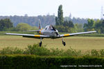 G-CBJG @ EGTH - 70th Anniversary of the first flight of the de Havilland Chipmunk Fly-In at Old Warden - by Chris Hall