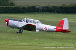 G-DHPM @ EGTH - 70th Anniversary of the first flight of the de Havilland Chipmunk Fly-In at Old Warden - by Chris Hall