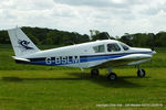 G-BSLM @ EGTH - 70th Anniversary of the first flight of the de Havilland Chipmunk Fly-In at Old Warden - by Chris Hall