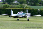 G-AKDN @ EGTH - 70th Anniversary of the first flight of the de Havilland Chipmunk Fly-In at Old Warden - by Chris Hall