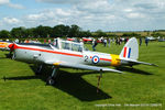 G-BCXN @ EGTH - 70th Anniversary of the first flight of the de Havilland Chipmunk Fly-In at Old Warden - by Chris Hall