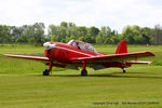 G-BBMZ @ EGTH - 70th Anniversary of the first flight of the de Havilland Chipmunk Fly-In at Old Warden - by Chris Hall