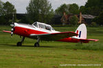 G-BXGX @ EGTH - 70th Anniversary of the first flight of the de Havilland Chipmunk Fly-In at Old Warden - by Chris Hall