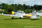 OY-AVF @ EGTH - 70th Anniversary of the first flight of the de Havilland Chipmunk Fly-In at Old Warden - by Chris Hall