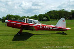 G-APYG @ EGTH - 70th Anniversary of the first flight of the de Havilland Chipmunk Fly-In at Old Warden - by Chris Hall