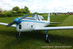 G-AMUF @ EGTH - 70th Anniversary of the first flight of the de Havilland Chipmunk Fly-In at Old Warden - by Chris Hall