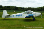 G-AWFP @ EGTH - 70th Anniversary of the first flight of the de Havilland Chipmunk Fly-In at Old Warden - by Chris Hall