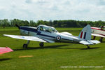 G-BBMO @ EGTH - 70th Anniversary of the first flight of the de Havilland Chipmunk Fly-In at Old Warden - by Chris Hall