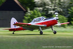 G-HAPY @ EGTH - 70th Anniversary of the first flight of the de Havilland Chipmunk Fly-In at Old Warden - by Chris Hall