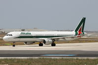 I-BIXM @ LMML - A321 I-BIXM Alitalia - by Raymond Zammit