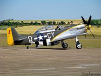N251RJ @ EGSU - North American TF-51D Mustang seen at the Flying Legends Air Show at Duxford in July, 2015.

Kodak Z812 IS   1/800 f/3.6   ISO 67 - by Strabanzer