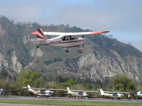 N1603G @ SZP - 1968 Champion 7ECA CITABRIA, Lycoming O-235 115 Hp, takeoff climb Rwy 22 - by Doug Robertson