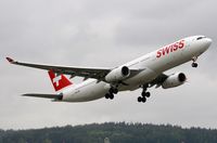 HB-JHF @ LSZH - Swiss A333 lifting-off. - by FerryPNL