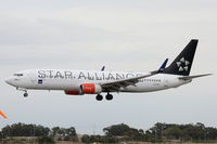 LN-RRL @ LMML - B737-800 LN-RRL SAS in Star Alliance livery - by Raymond Zammit