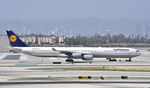 D-AIHU @ KLAX - Taxiing at LAX - by Todd Royer