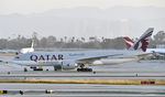 A7-BFE @ KLAX - Taxiing at LAX - by Todd Royer