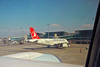 TC-JLU @ IST - Pushing off from gate at Atatürk International