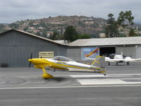 N986BP @ SZP - 2013 Stewart VAN's RV-4, 'Banana Puddin', Lycoming O-320-D1A 160 Hp, takeoff roll Rwy 22 - by Doug Robertson