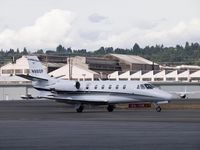 N880P @ KBFI - Cessna 560XL taxing in from landing - by Eric Olsen