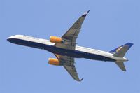 TF-FIP @ LFPG - Boeing 757-208, Take off rwy 27L, Roissy Charles De Gaulle airport (LFPG-CDG) - by Yves-Q