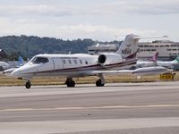N10AH @ KBFI - Learjet taxing by for takeoff. - by Eric Olsen