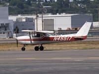 N45517 @ KBFI - Cessna 150 taxing out for takeoff. - by Eric Olsen