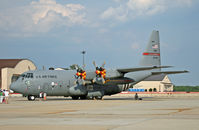 90-1794 @ KWRI - This Hercules sports a commemorative logo for the Ohio Air National Guard. - by Daniel L. Berek