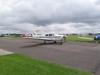 G-ARYV @ EGSX - one of many at fly in today - by magnaman