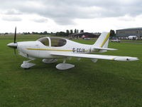 G-CCJX @ EGSX - nice kit plane - by magnaman